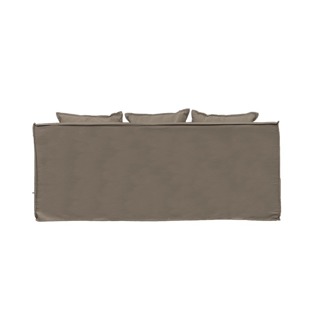 SOFA PUANGUE 3 CUERPOS LINO GRIS PIEDRA - 5