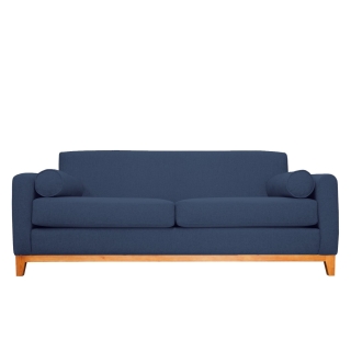 SOFA MELI FELPA AZUL 3 CUERPOS | AZUL | NO - 1