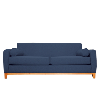 SOFA MELI FELPA AZUL 2 CUERPOS | AZUL | NO - 1