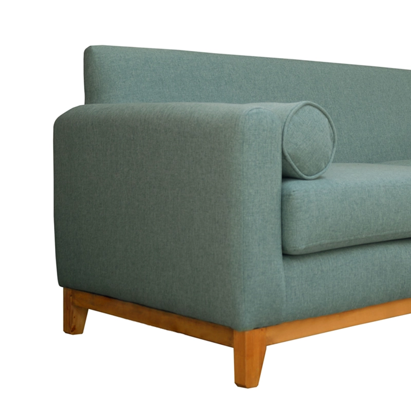 SOFA MELI 2 CUERPOS FELPA VERDE - 3