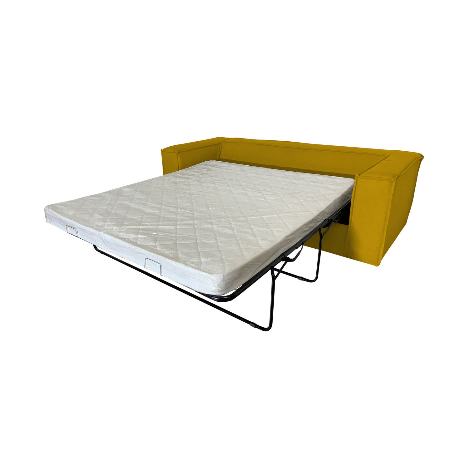 SOFA CAMA ENCO 3 CUERPOS FELPA AMBARINO - 4