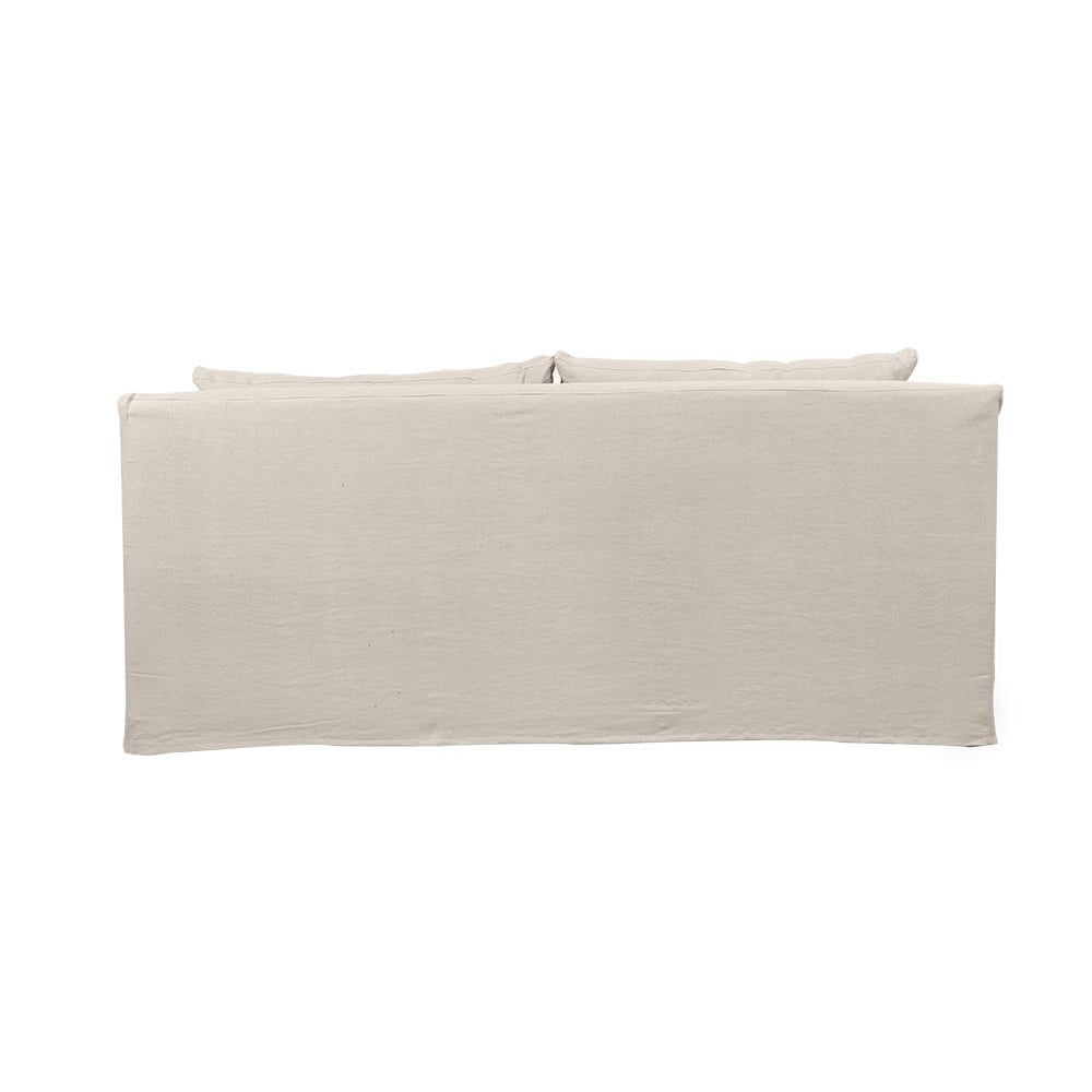 SOFA LIRCAY 3 CUERPOS LINO HUESO - 3
