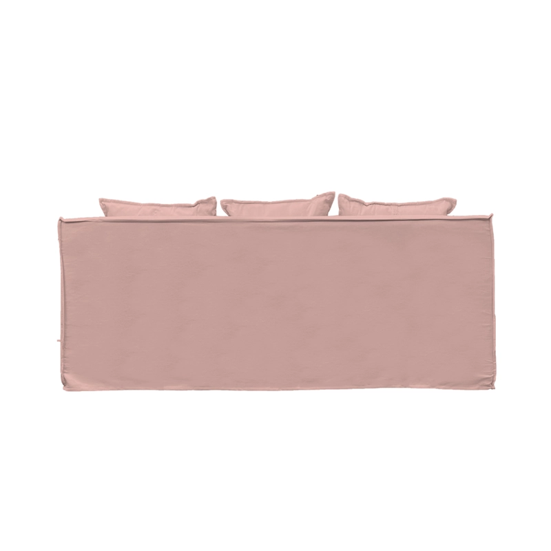 SOFA PUANGUE 3 CUERPOS LINO PALO ROSA - 5