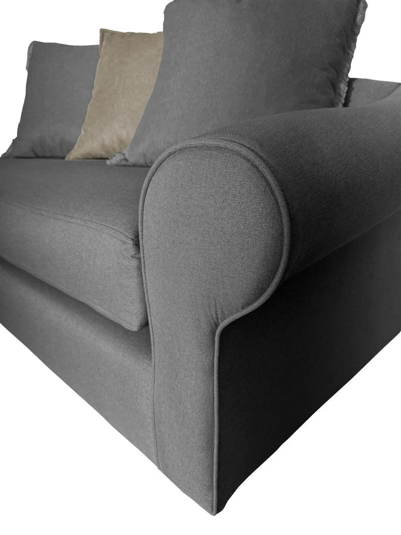 SOFÁ PRAT CHENILLE 2 CUERPOS - 6