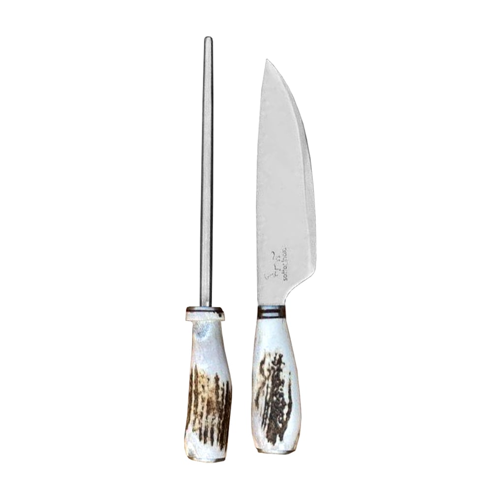 ASTIL Y CUCHILLO TROZADOR SETTER CIERVO - FIRE CHILE - 1