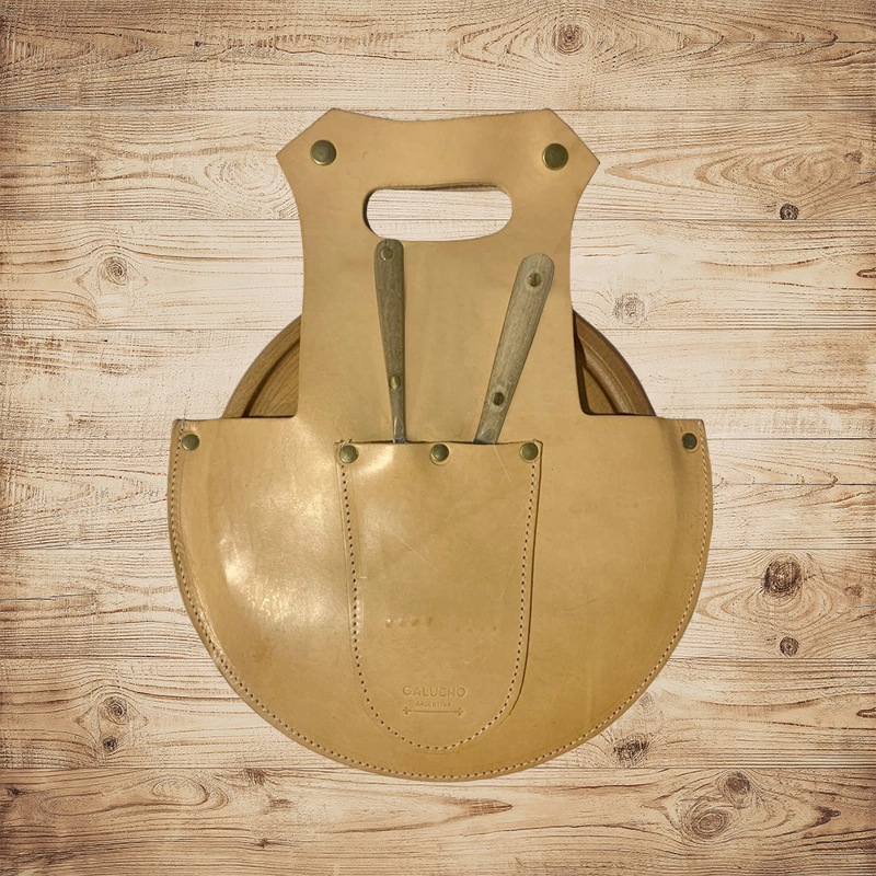JUEGO PARRILLERO GALUCHO BEIGE - FIRE CHILE - 5
