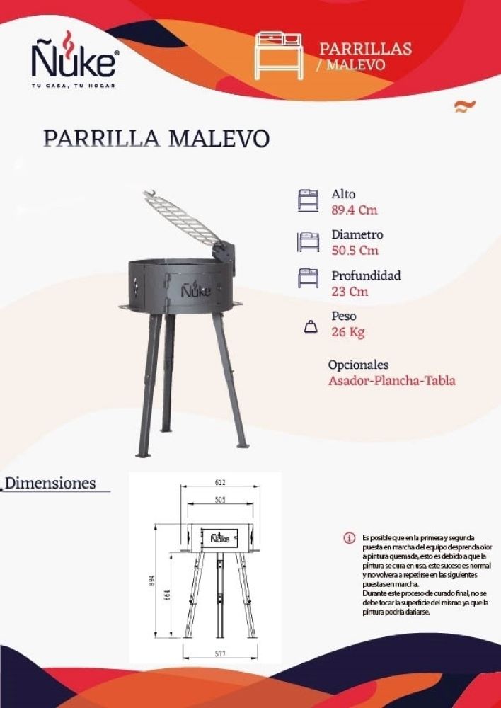 ACCESORIO PLANCHA ÑUKE MALEVO - 5
