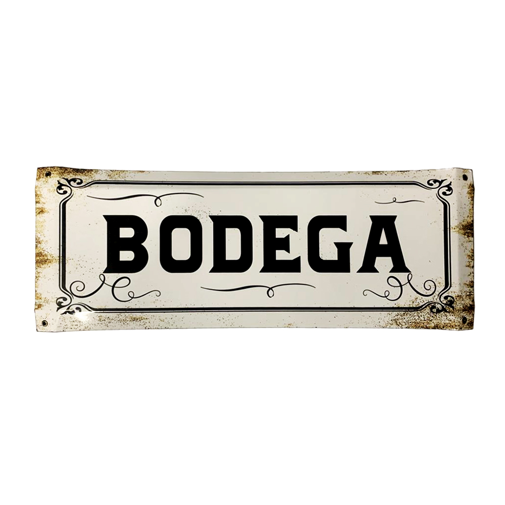 CARTEL CHAPA 20X54 BODEGA - FIRE CHILE - 1