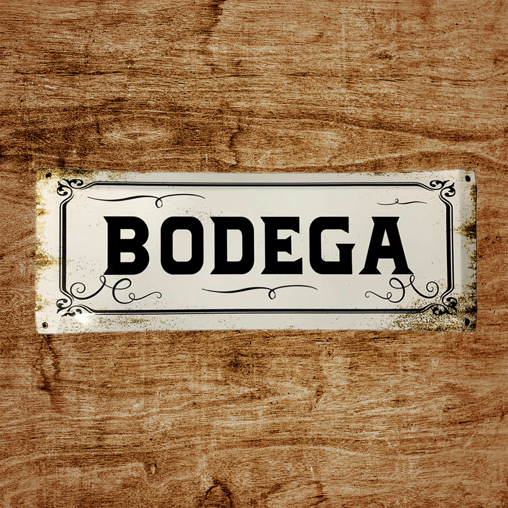 CARTEL CHAPA 20X54 BODEGA - FIRE CHILE - 2