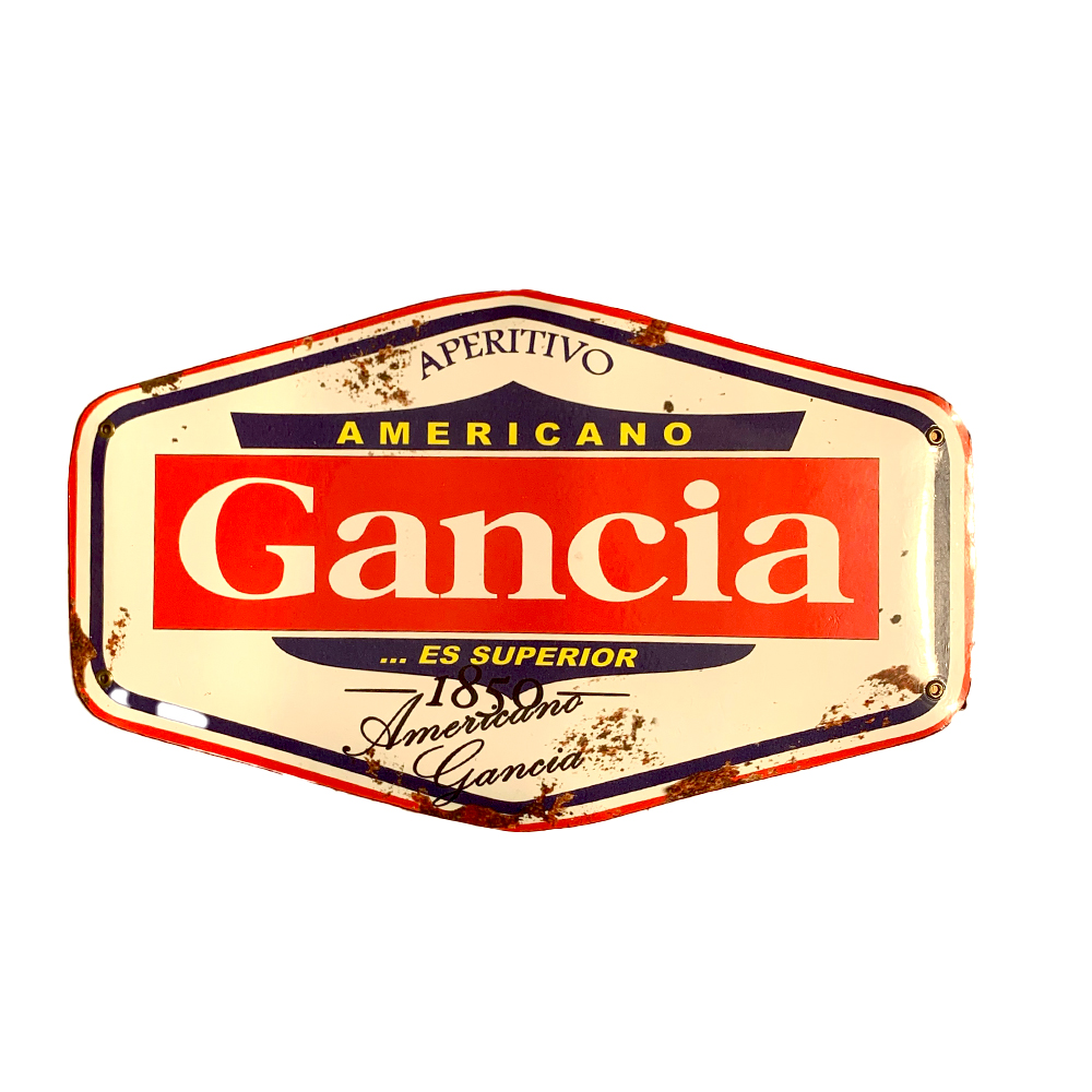 CARTEL CHAPA 25X40 GANCIA - FIRE CHILE - 1