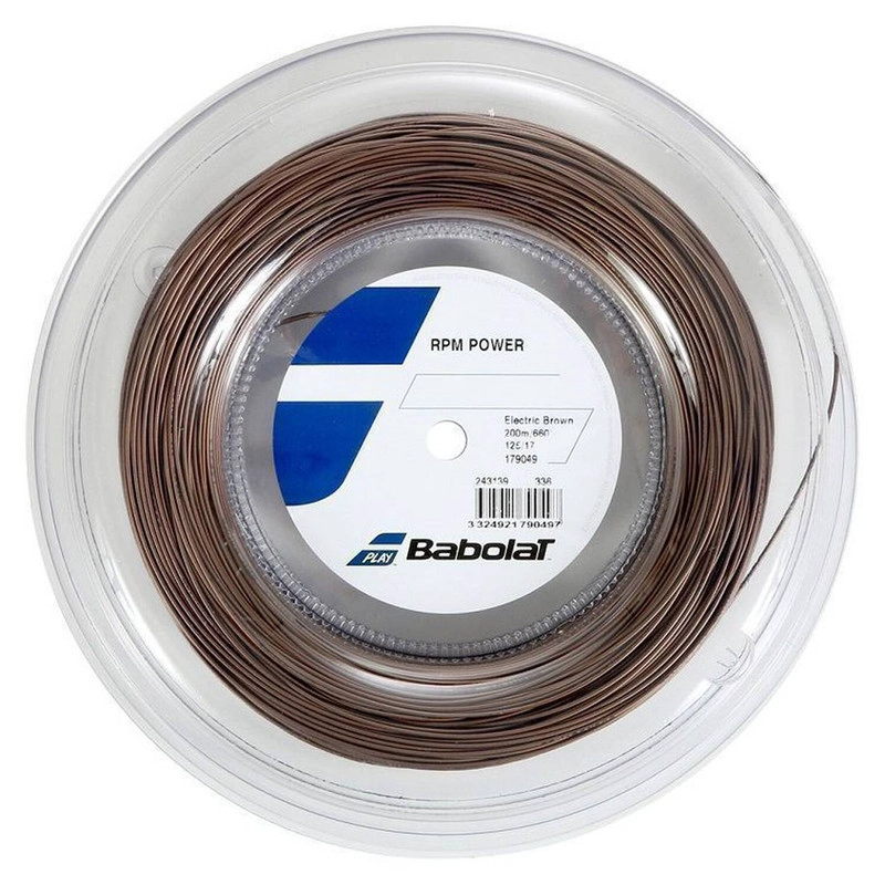 CUERDA TENIS BABOLAT RPM POWER BROWN 200 MTS 1.25 MM - 1