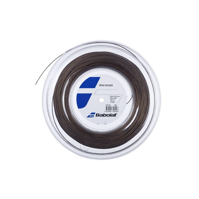 CUERDA TENIS BABOLAT RPM POWER BROWN 200 MTS 1.30 MM - 1