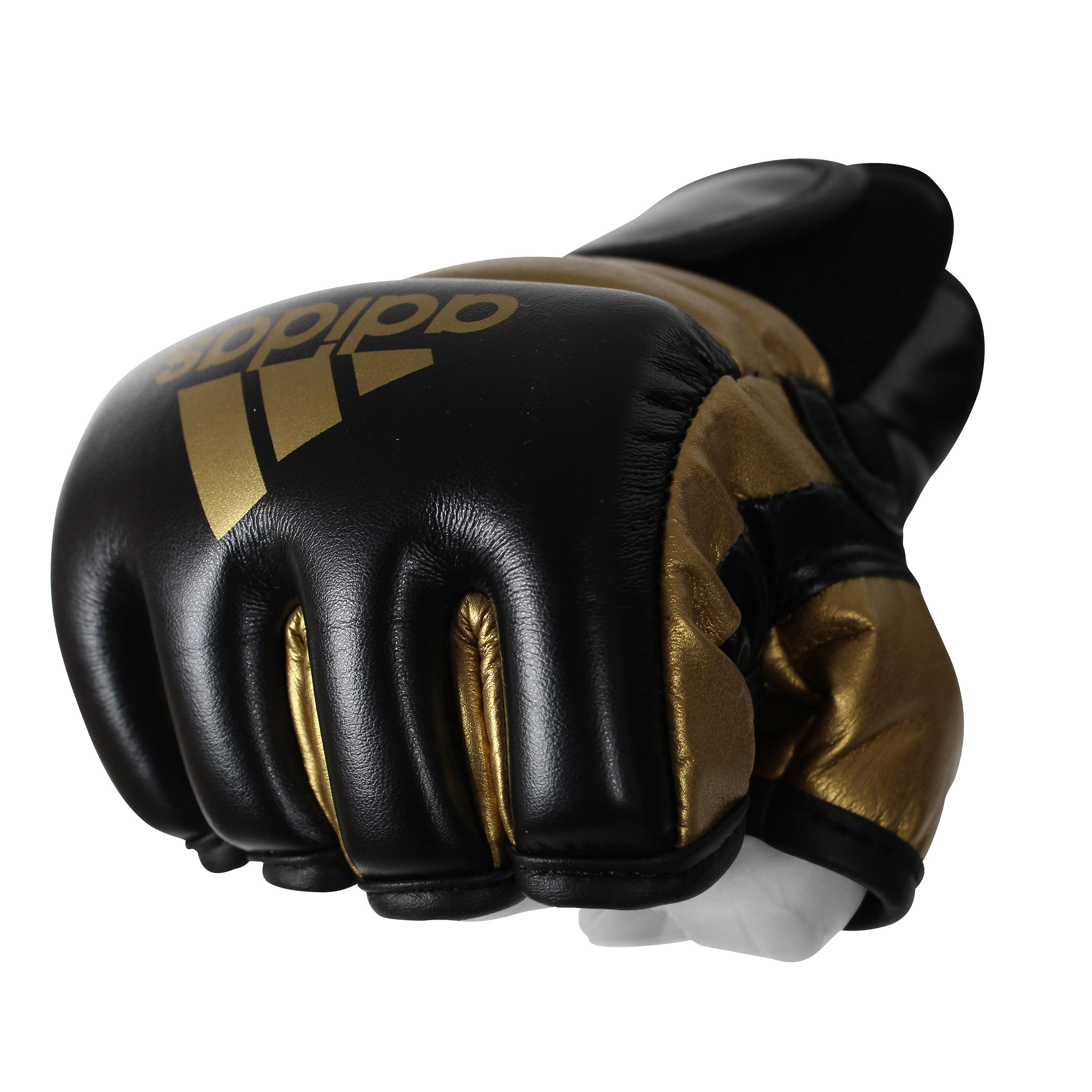 GUANTES MMA PU ADIDAS ADICSG042 SPEED NEGRO DORADO L - 3