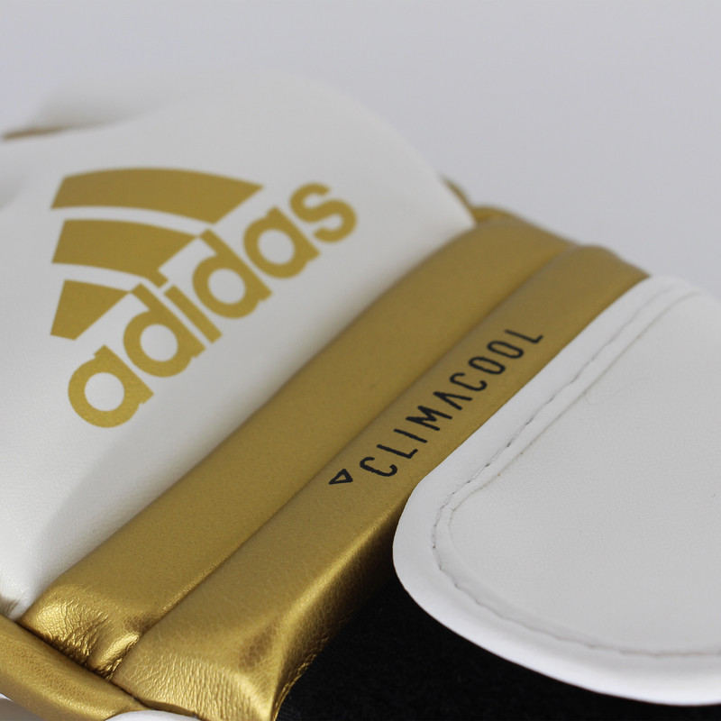 GUANTES MMA PU ADIDAS ADICSG042 SPEED BLANCO DORADO L - 3