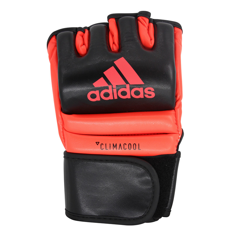 GUANTES MMA PU ADIDAS ADICSG042 SPEED NEGROROJO SOLAR M - 1