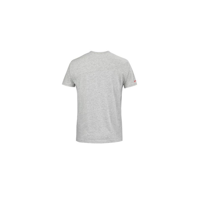 POLERA PADEL HOMBRE BABOLAT ALGODÓN BAB COTTON TEE MEN / HIGH RISE HTHR - 2
