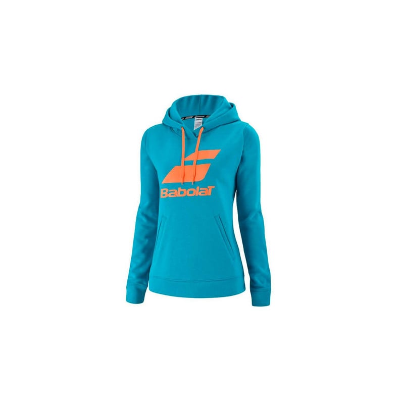 POLERON MUJER BABOLAT BAB EXERCISE HOOD SWEAT WOMEN CANEEL BAY - 3