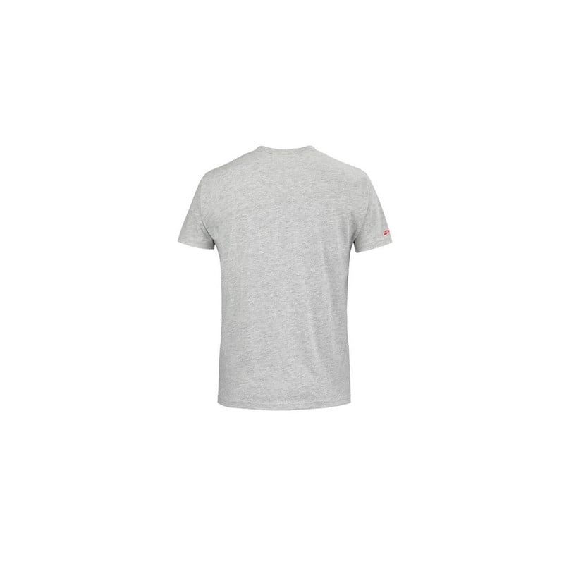 POLERA PADEL HOMBRE BABOLAT ALGODÓN BAB COTTON TEE MEN / HIGH RISE HTHR - 2