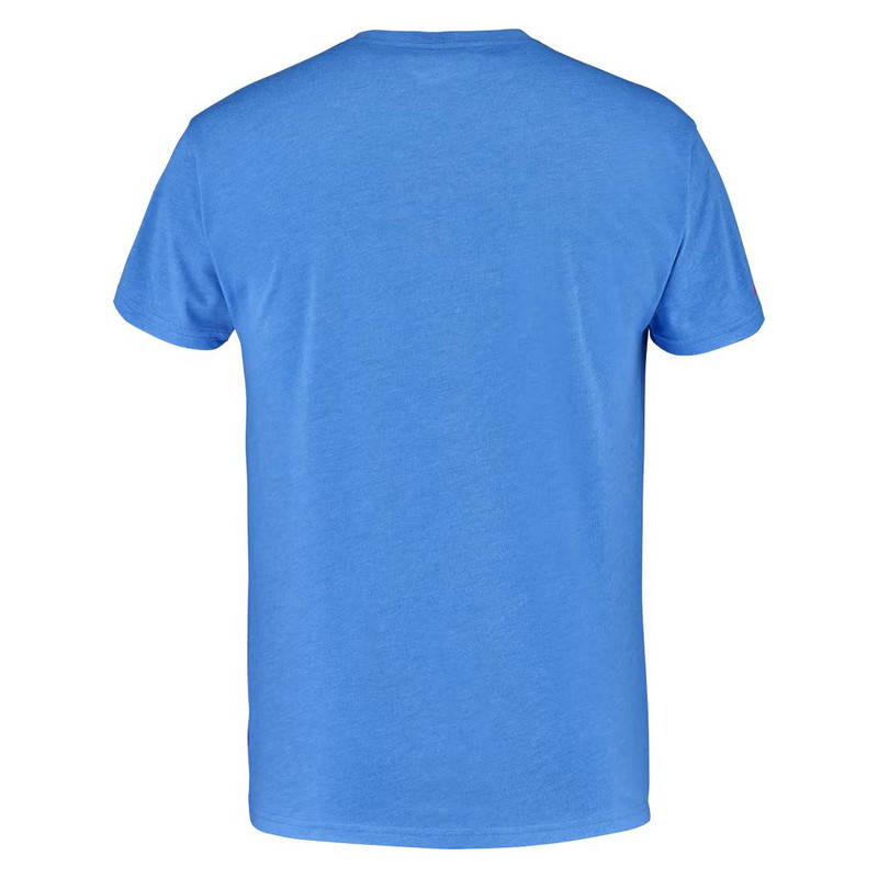 TEE HOMBRE BABOLAT EXERCISE BIG FLAG MEN / FRENCH BLUE HTHR - 3