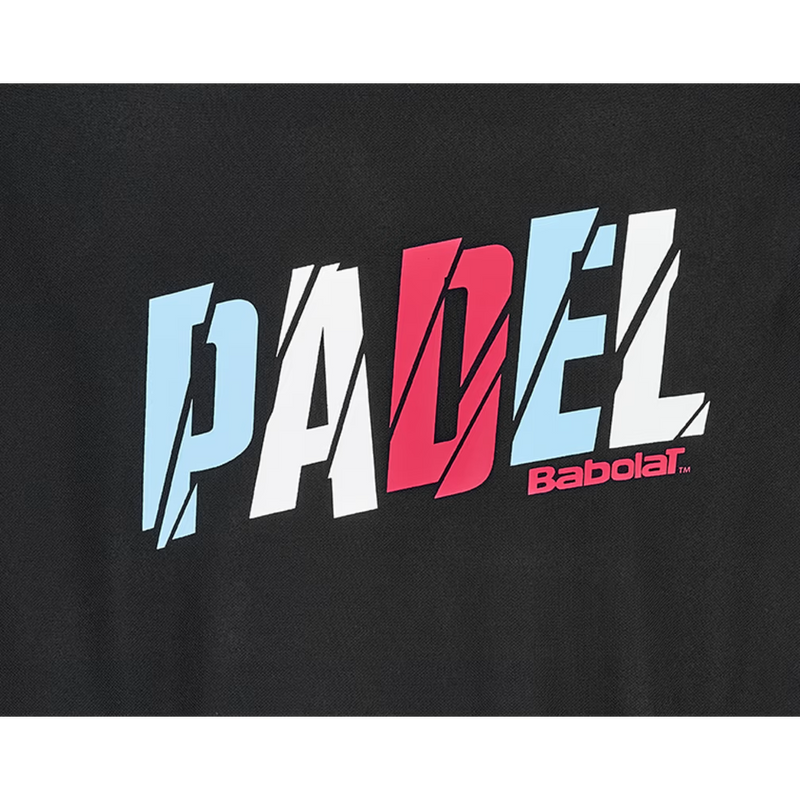 POLERÓN PADEL HOMBRE BABOLAT HOOD SWEAT MEN / BLACK/BLACK - 4