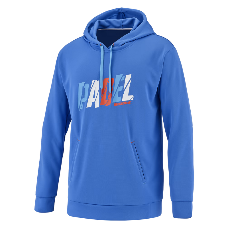 POLERÓN PADEL HOMBRE BABOLAT HOOD SWEAT MEN / FRENCH BLUE - 2