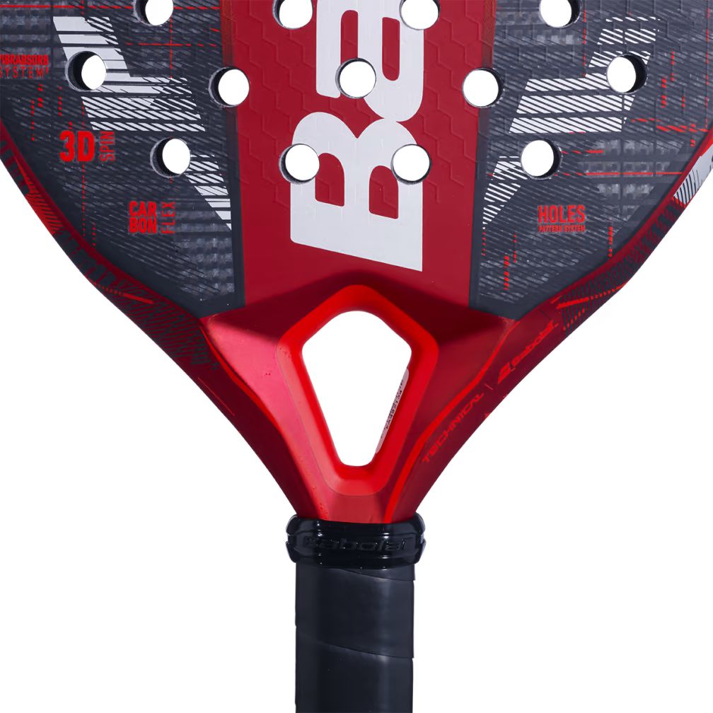 PALA PADEL BABOLAT FIBRA DE CARBONO TECHNICAL VERON JUAN LEBRON - 4