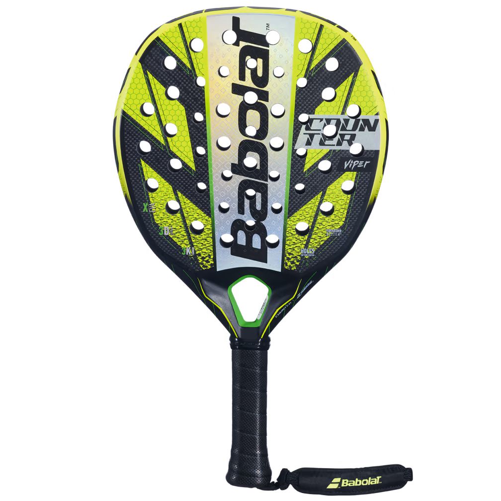 PALA PADEL BABOLAT FIBRA DE CARBONO COUNTER VIPER - 1