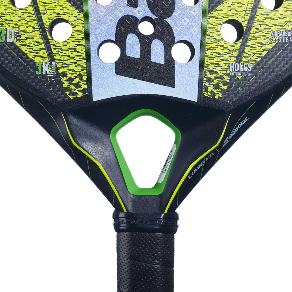 PALA PADEL BABOLAT FIBRA DE CARBONO COUNTER VIPER - 4
