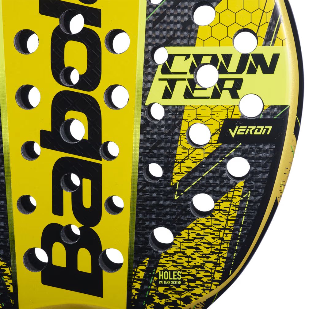 PALA PADEL BABOLAT FIBRA DE CARBONO COUNTER VERON 2024 - 5