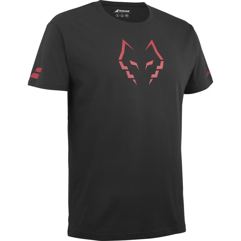 POLERA PADEL HOMBRE BABOLAT COTTON TEE JUAN LEBRON ALGODÓN - 2