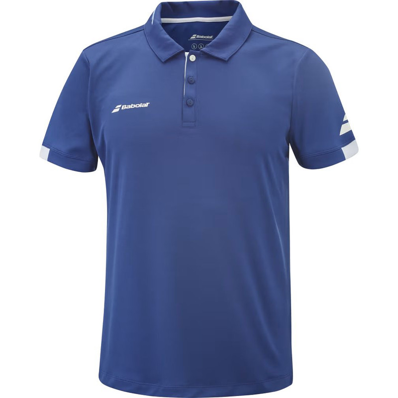 POLERA TENIS HOMBRE BABOLAT PLAY POLO - AZUL - 1