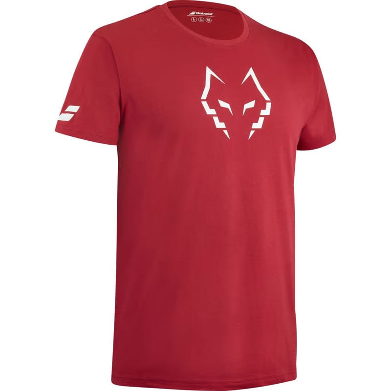 POLERA PADEL HOMBRE BABOLAT COTTON TEE JUAN LEBRON ALGODÓN - 2