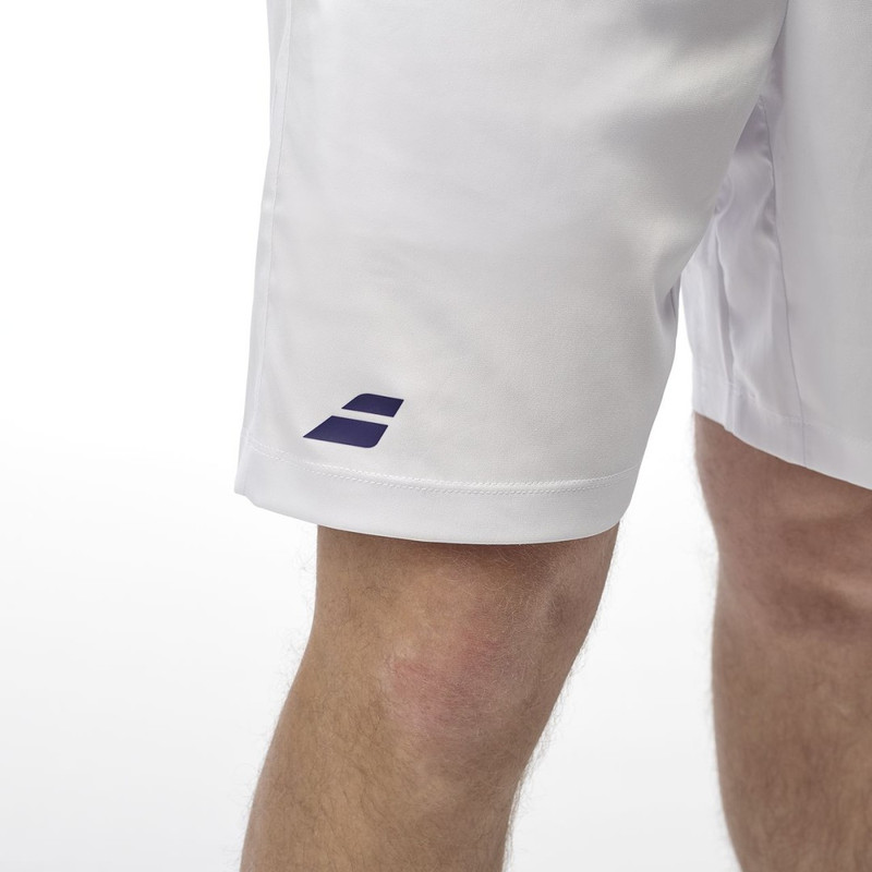 SHORT BABOLAT PLAY HOMBRE TENIS - BLANCO - 4