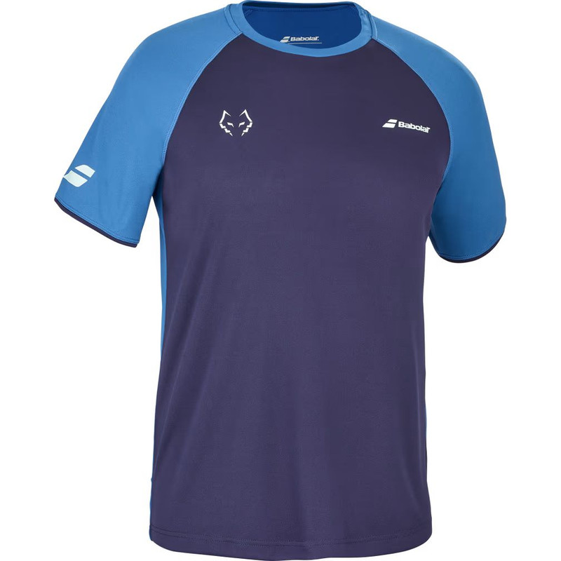 POLERA PADEL HOMBRE BABOLAT CREW NECK TEE JUAN LEBRON ALGODÓN - 2