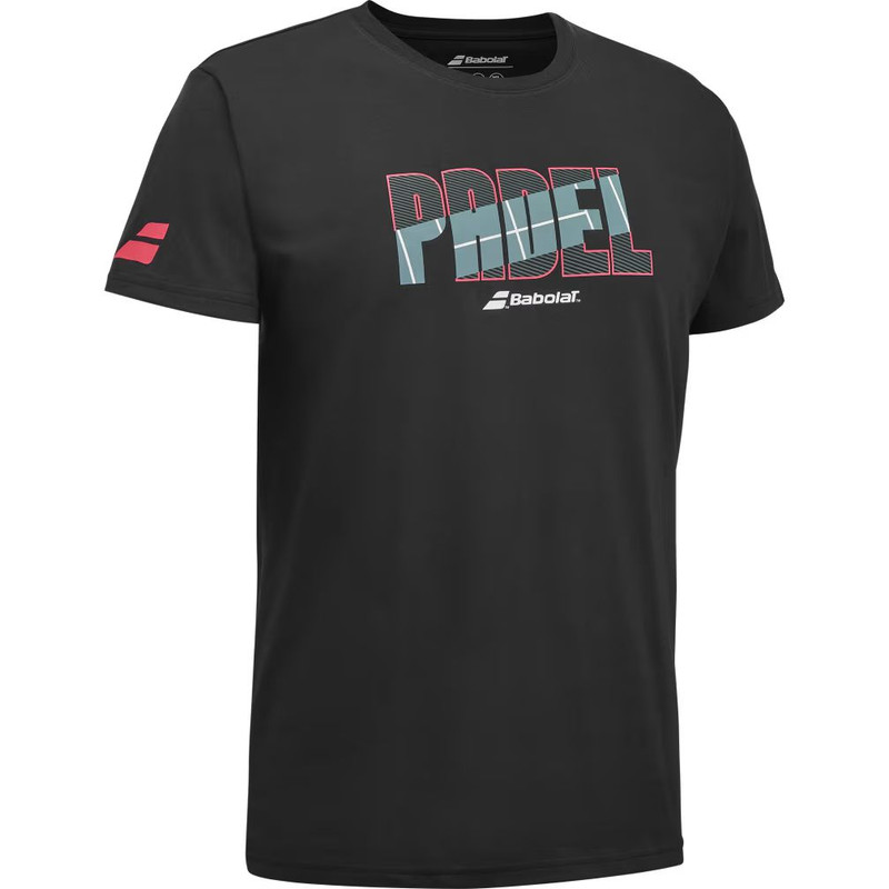 POLERA PADEL HOMBRE BABOLAT COTTON TEE ALGODÓN - 2