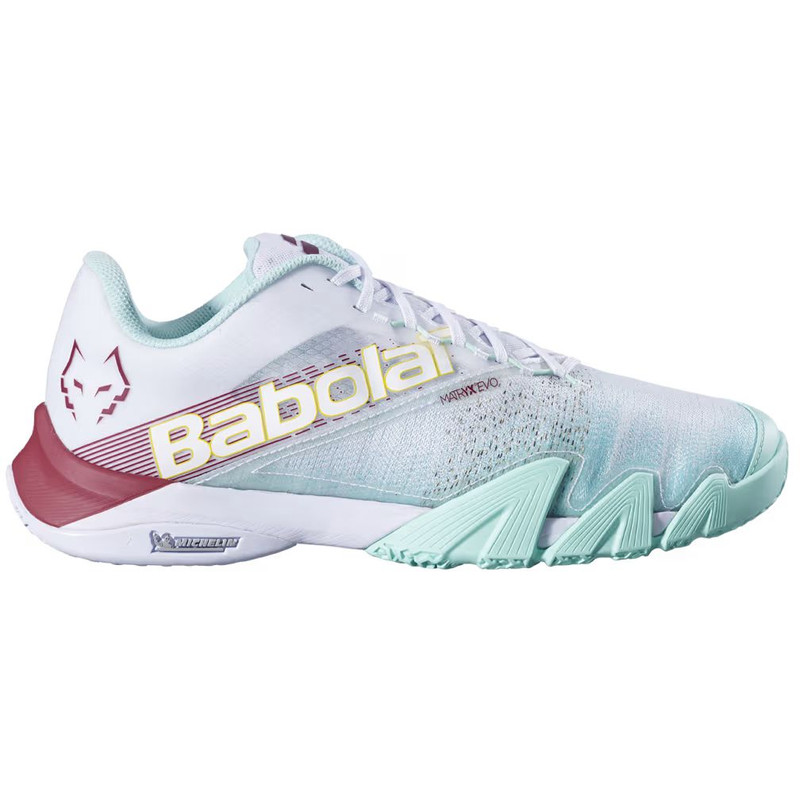 ZAPATILLA PADEL BABOLAT JET PREMURA 2 TALLA US BLANCA JUAN LEBRON HOMBRE - 1