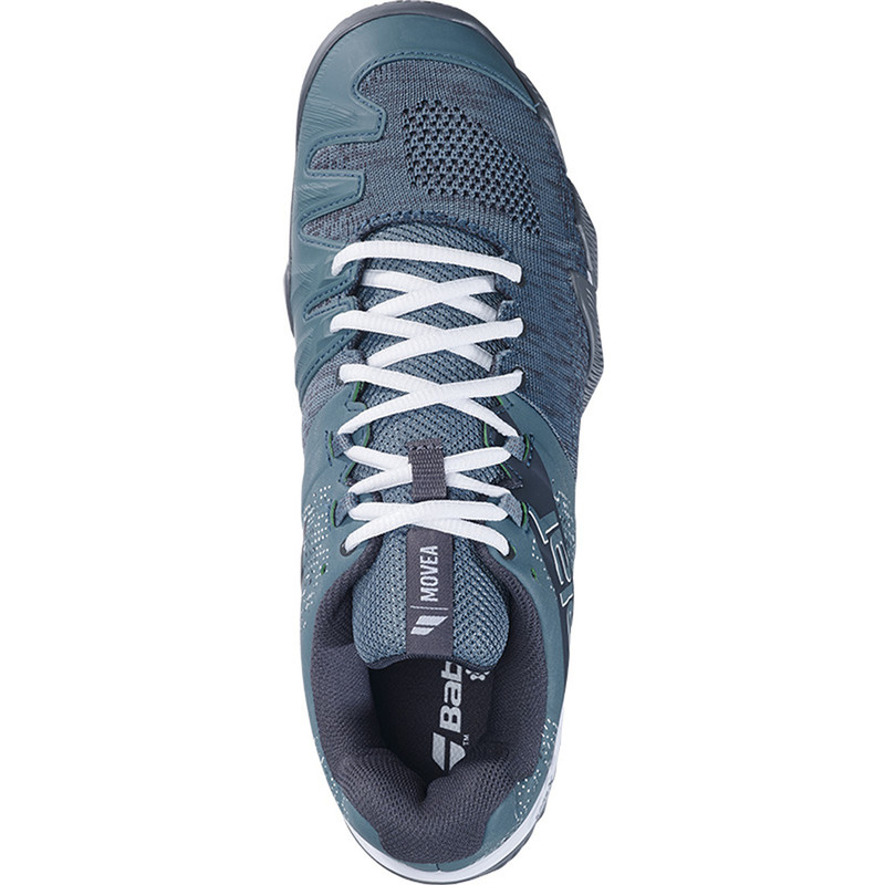 ZAPATILLA PADEL BABOLAT MOVEA PLATEADA HOMBRE TALLA US - 4