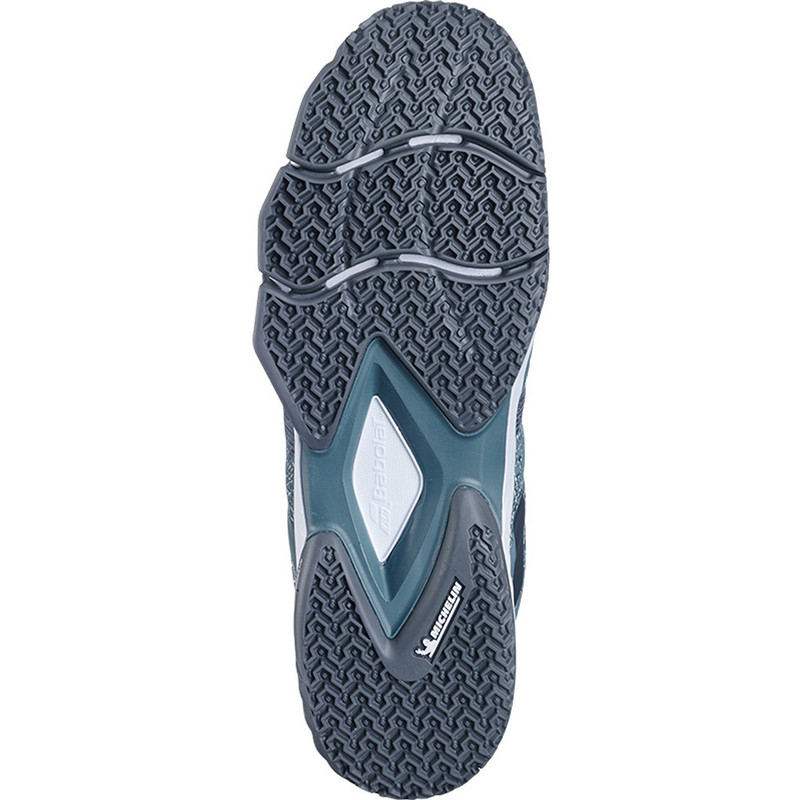 ZAPATILLA PADEL BABOLAT MOVEA PLATEADA HOMBRE TALLA US - 5