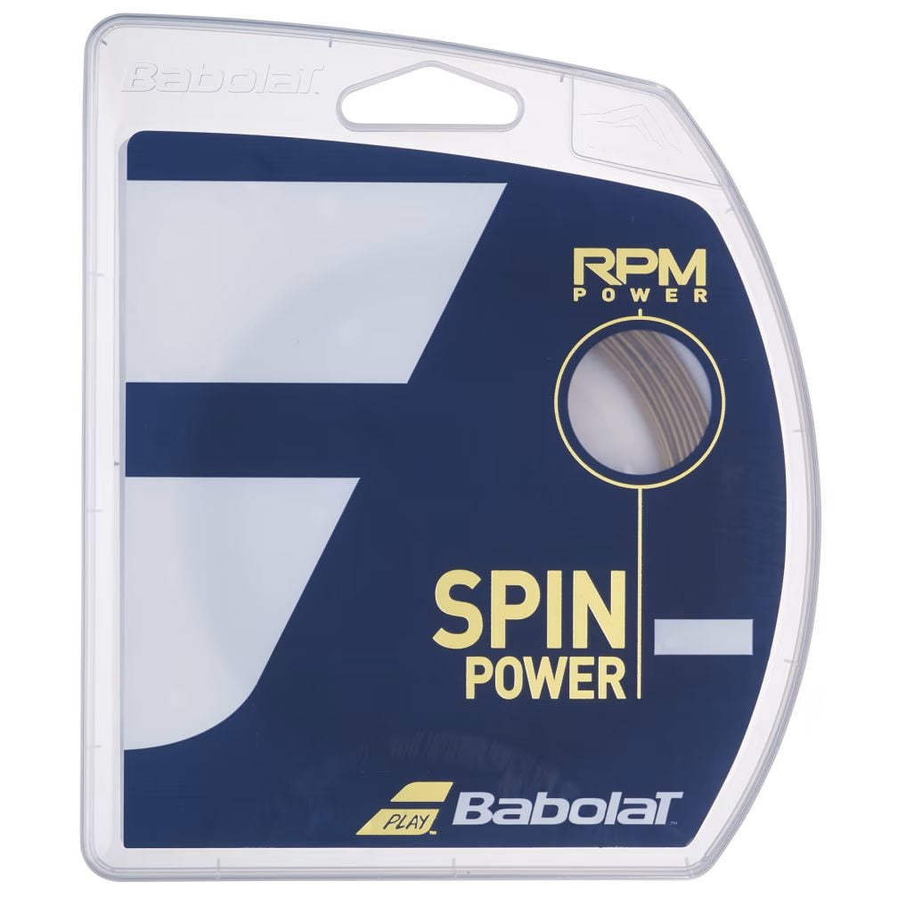 CUERDA TENIS BABOLAT RPM POWER 12 MTS - 1.30 (MARRÓN) - 1