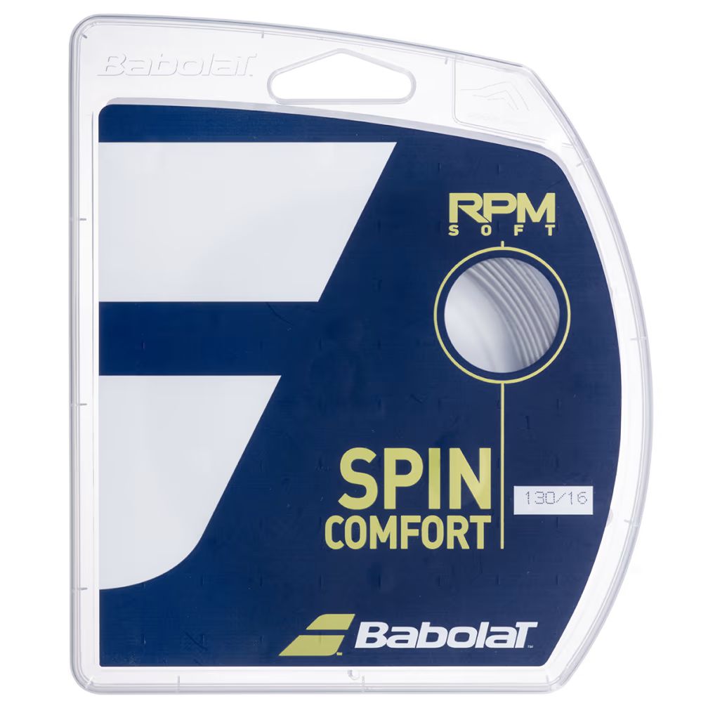 CUERDA TENIS BABOLAT RPM SOFT 12 MTS - 1.30 (GRIS) - 1
