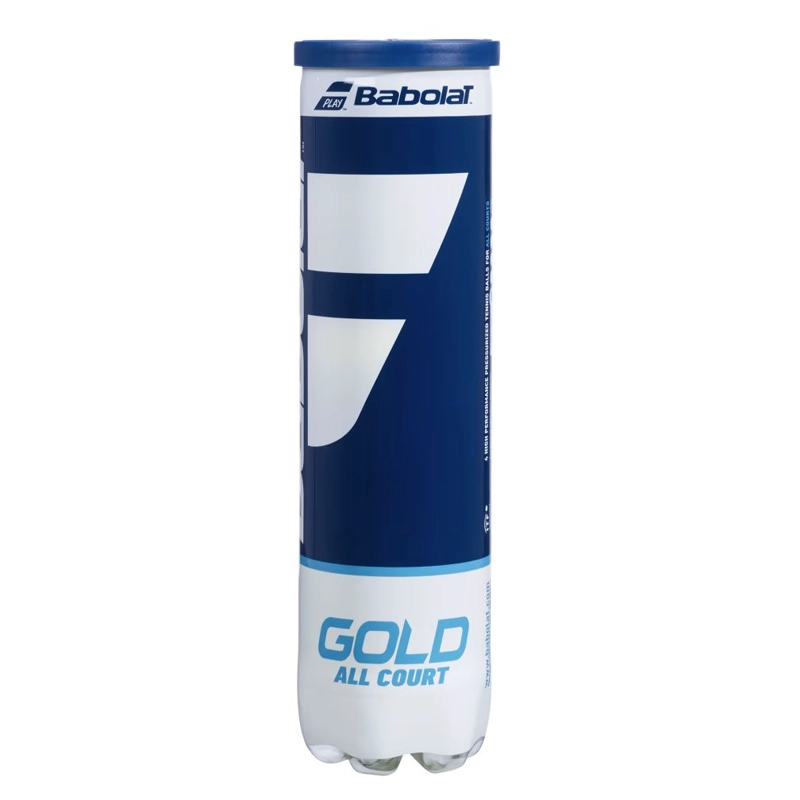 TOP SALE 2 TARROS PELOTAS TENIS BABOLAT GOLD ALL COURT - 4 UNIDADES POR TARRO - 2