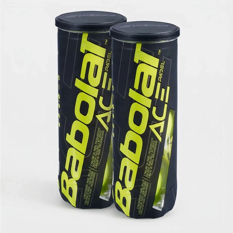 TOP SALE 2 TARROS PELOTAS PADEL BABOLAT ACE - 3 UNIDADES POR TARRO - 1