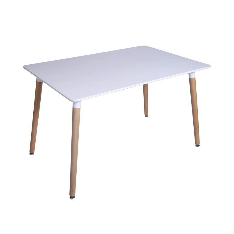 MESA COMEDOR WHITE MARKET EAMES RECTANGULAR BLANCO - 1