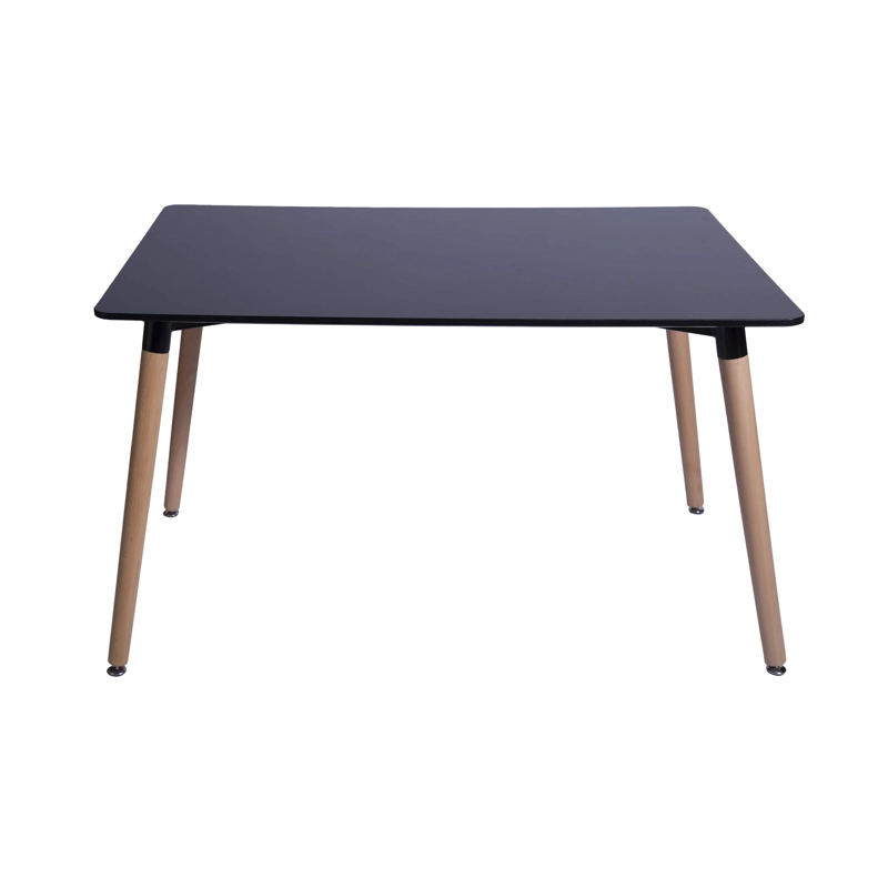 MESA COMEDOR EAMES RECTANGULAR NEGRO - 3