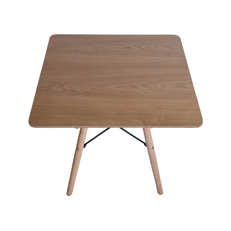 MESA LATERAL WHITE MARKET HYL-T01R EAMES CUADRADA CAFÉ - 4