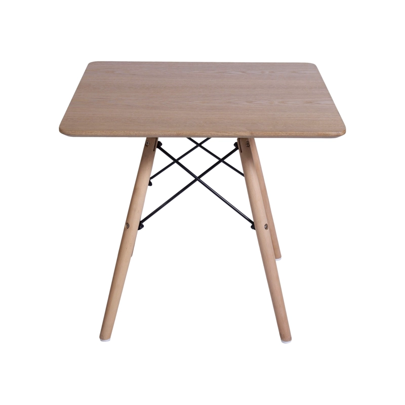 MESA LATERAL WHITE MARKET HYL-T01R EAMES CUADRADA CAFÉ - 5