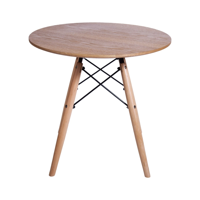 MESA LATERAL EAMES REDONDA CAFÉ - 4