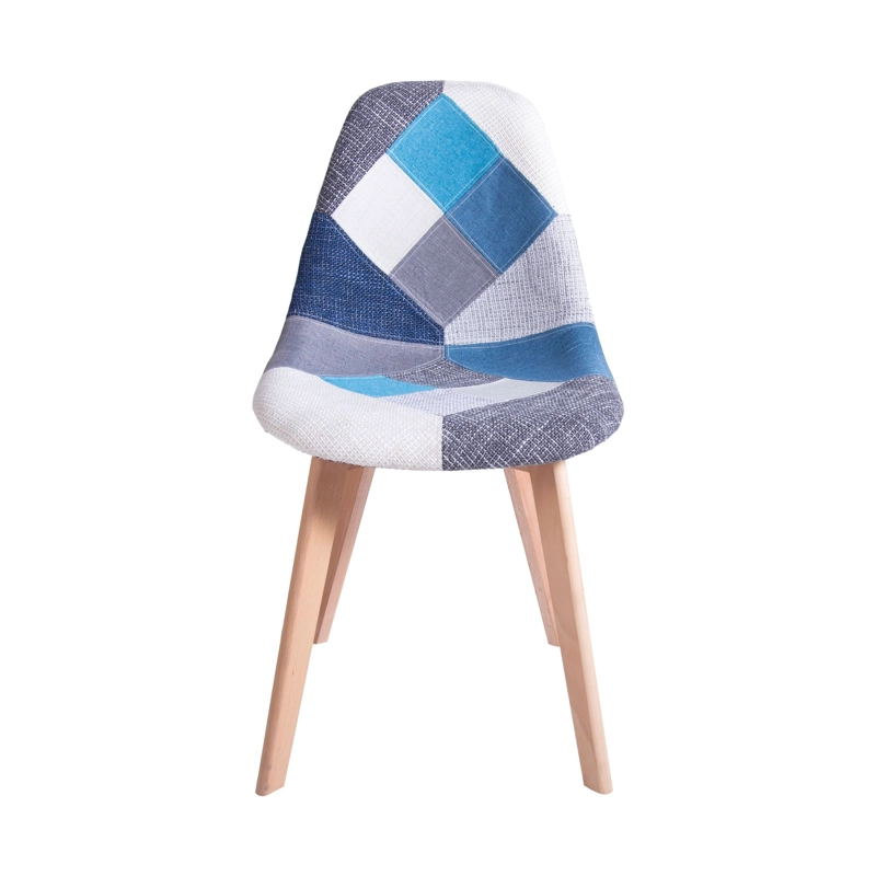 PACK 4 UNIDADES SILLA EAMES PATCHWORK - 4