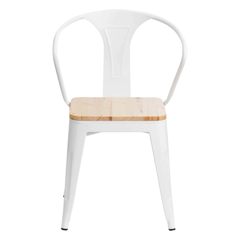 PACK WHITE MARKET TOLIX BLANCA ACERO BLANCO X 4 SILLAS - 3