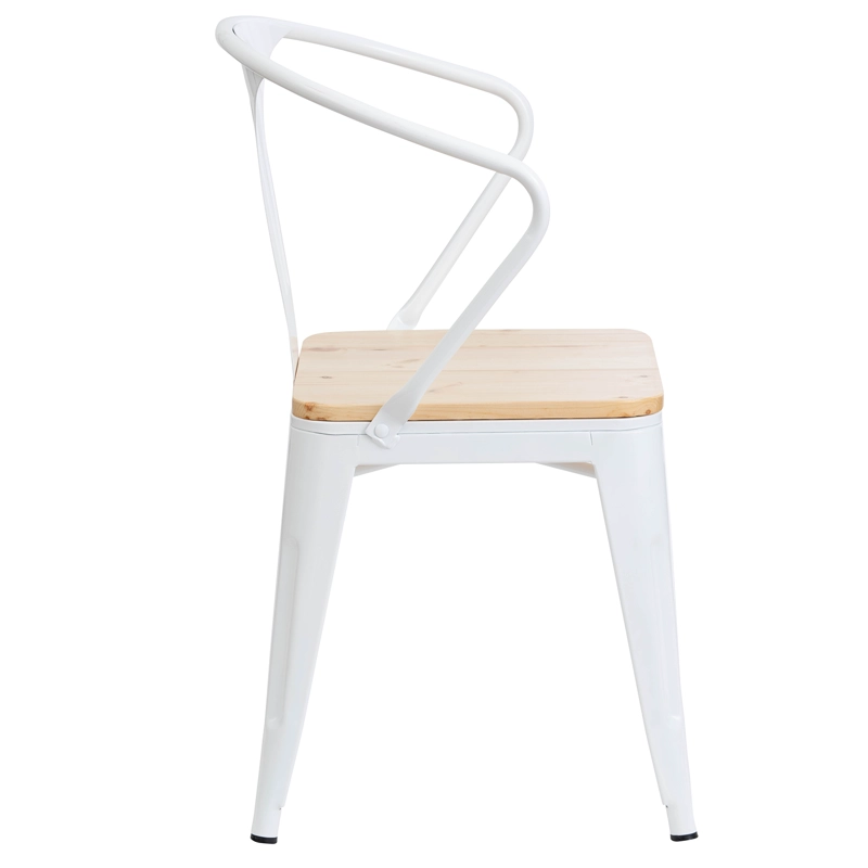 PACK WHITE MARKET TOLIX BLANCA ACERO BLANCO X 4 SILLAS - 5